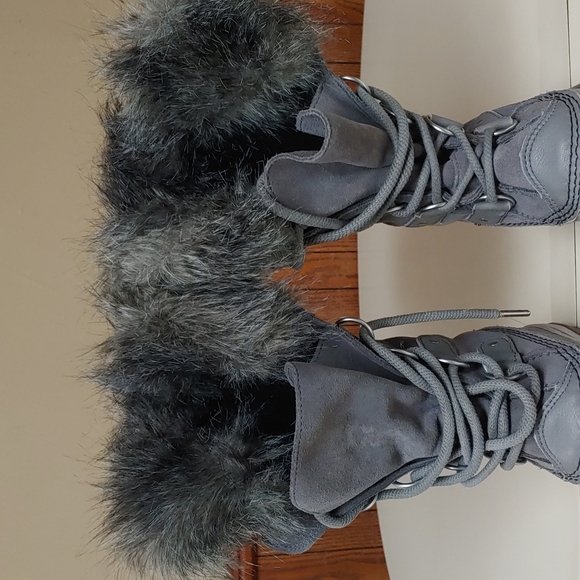 Sorel Joan of Arctic Quarry Black Winter Boots 6 - Picture 4 of 16